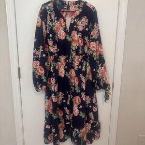 Emery Rose Floral Dress Size 3XL